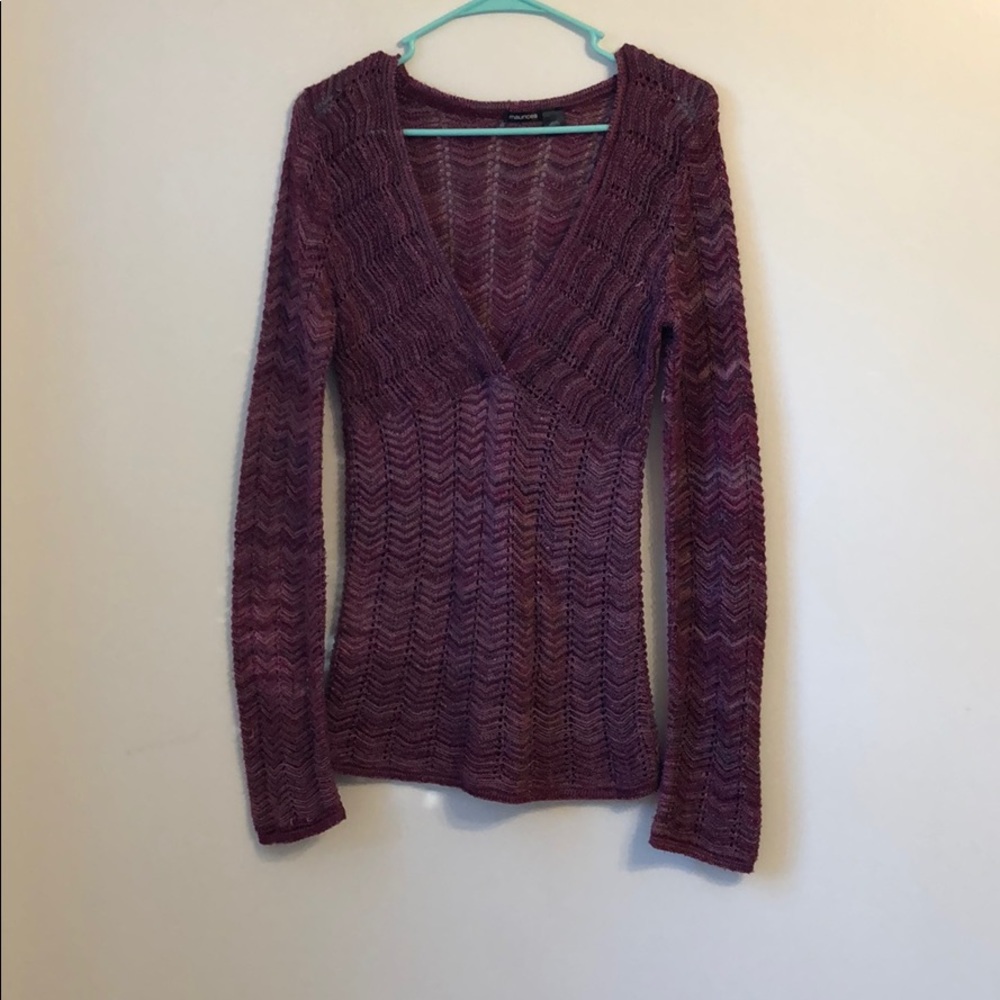 Maurice’s v neck sweater